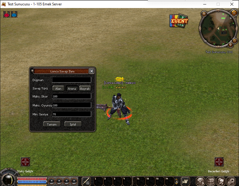 image-4 Metin2 Gelişmiş Lonca Savaşı Sistemleri Paylaşımı